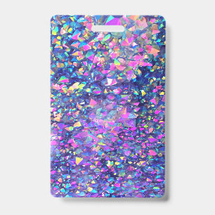 Falln Bubble Crystals ID Badge