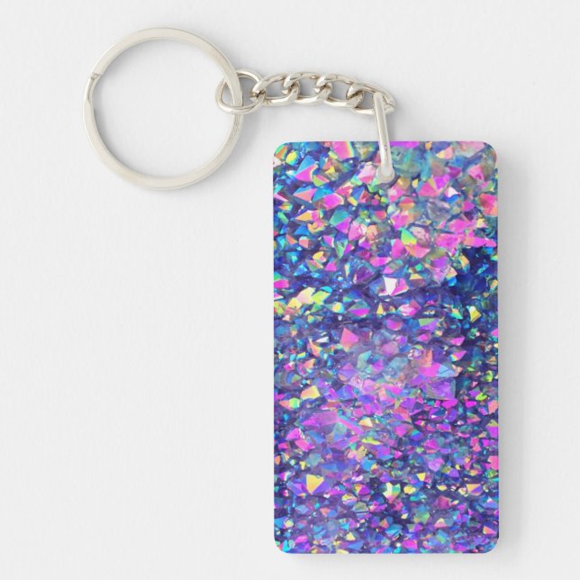 Falln Bubble Crystals Key Ring (Front)
