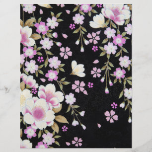 Falln Cascading Pink Flowers