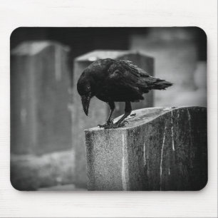 Falln Cemetery Crow Mouse Mat