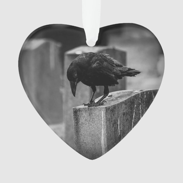 Falln Cemetery Crow Ornament (Front)