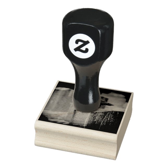 Falln Cemetery Crow Rubber Stamp (Stamp)