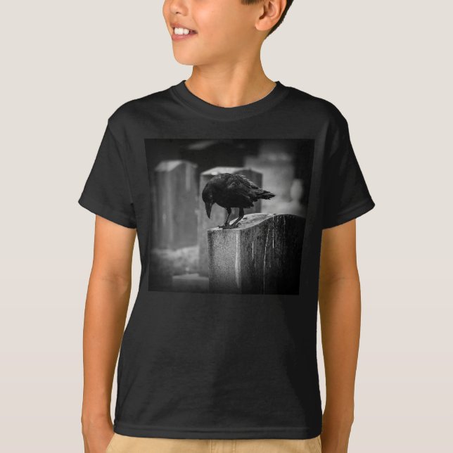 Falln Cemetery Crow T-Shirt (Front)