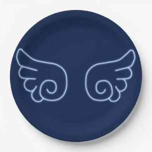 Falln Chibi Angel Wings Paper Plate