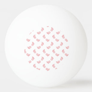 Falln Chibi Demon Wings Ping Pong Ball