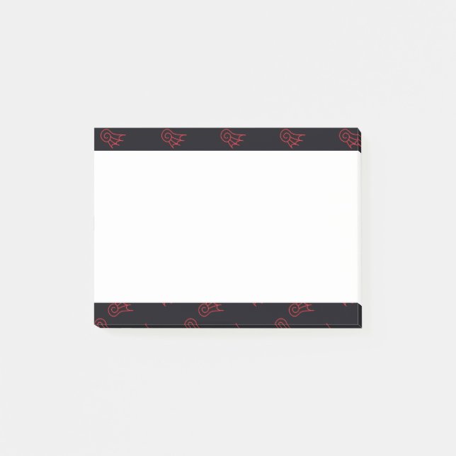 Falln Chibi Demon Wings Post-it Notes (Front)