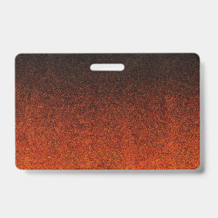 Falln Colour & Black Glitter Gradient ID Badge