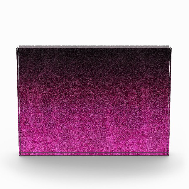 Falln Colour & Black Glitter Gradient Photo Block (Front)