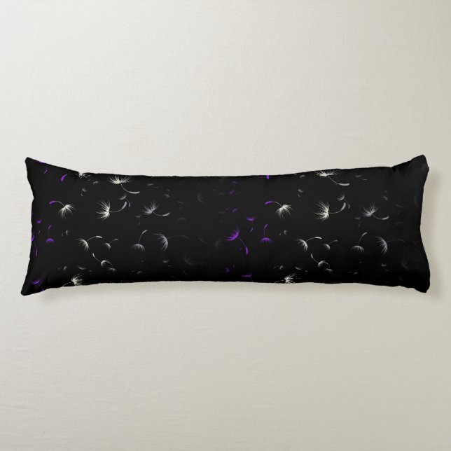 Falln Dandelion Seeds Asexual Pride Body Cushion (Front)