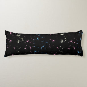 Falln Dandelion Seeds Transgender Pride Body Cushion