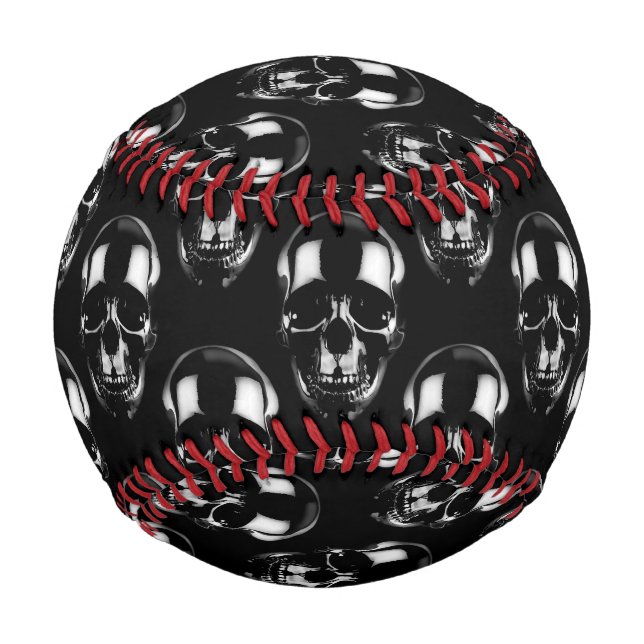 Falln Dark Skulls Baseball (Front)