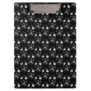Falln Dark Skulls Clipboard