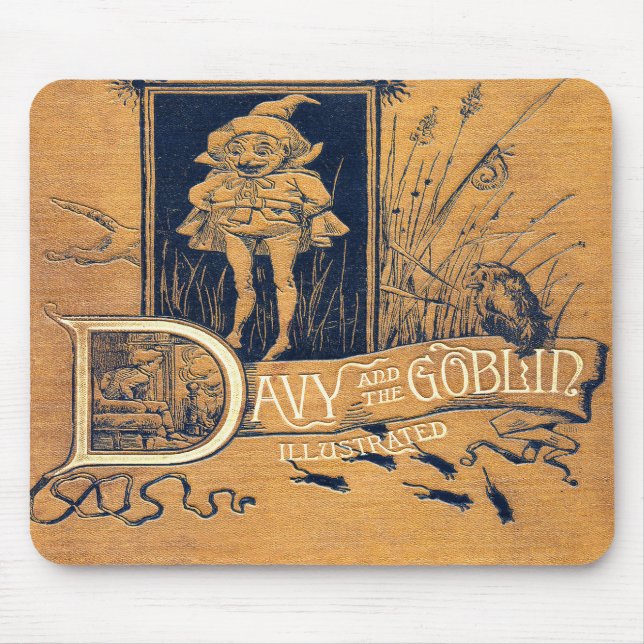Falln Davy and The Goblin Book Mouse Mat (Front)