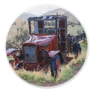 Falln Days Gone By Ceramic Knob