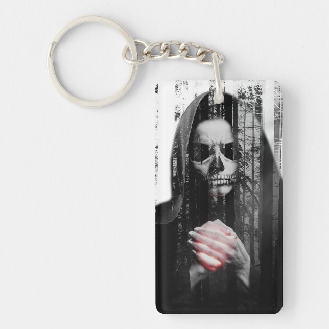 Falln Death Waits Key Ring (Front)