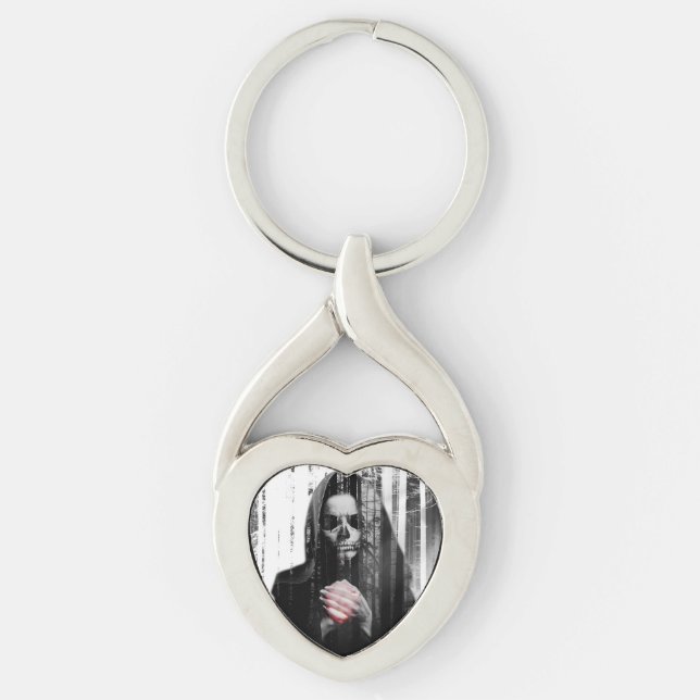 Falln Death Waits Key Ring (Front)