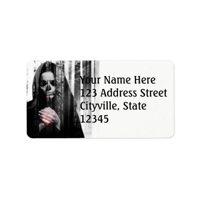 Falln Death Waits Label (Front)