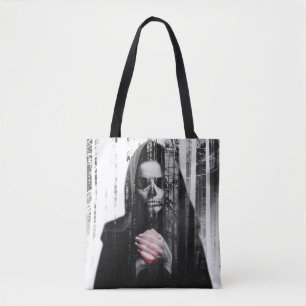 Falln Death Waits Tote Bag