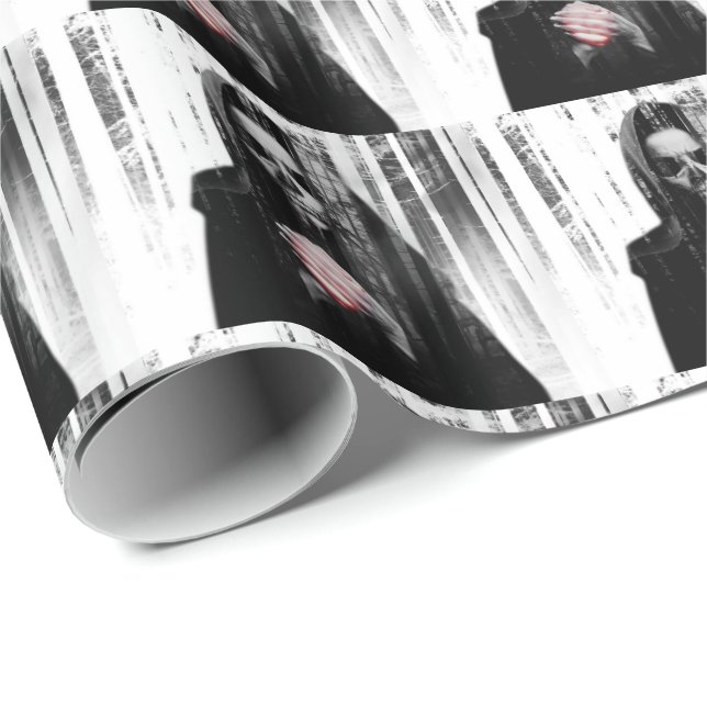 Falln Death Waits Wrapping Paper (Roll Corner)