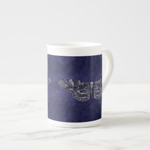Falln Deathshead Moth Bone China Mug