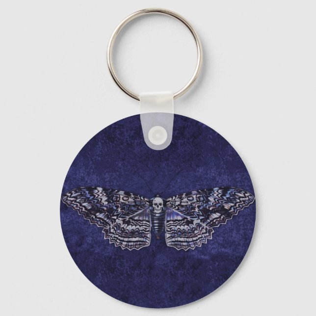 Falln Deathshead Moth Key Ring (Front)