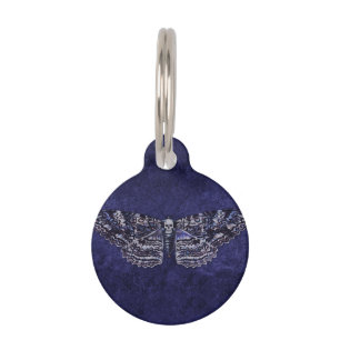 Falln Deathshead Moth Pet Tag