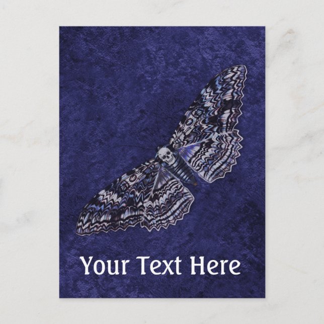 Falln Deathshead Moth Postcard (Front)