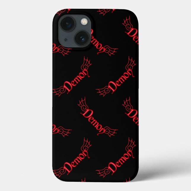 Falln Demon With Wings Case-Mate iPhone Case (Back)