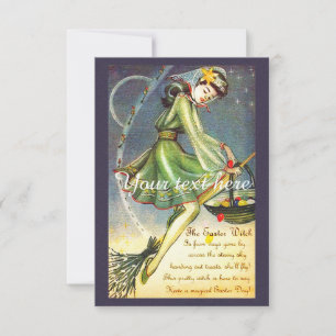 Falln Easter Witch Invitation