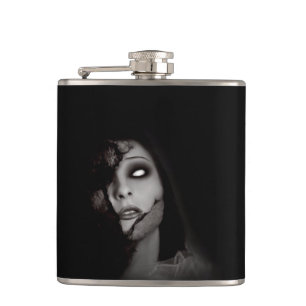 Falln Even Angels Fall Hip Flask