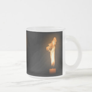 Falln Fire Frosted Glass Coffee Mug