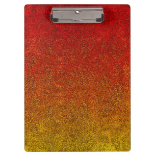 Falln Flame Glitter Gradient Clipboard