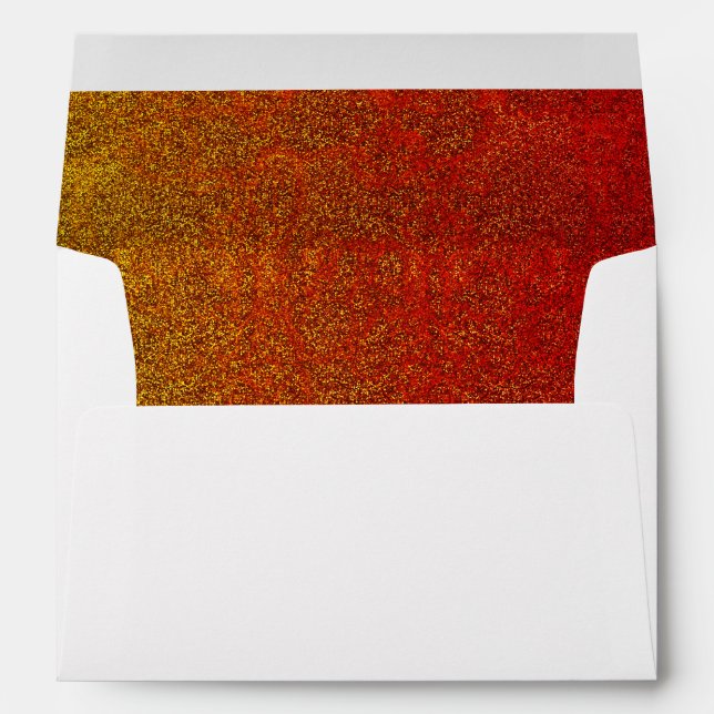 Falln Flame Glitter Gradient Envelope (Back (Bottom))