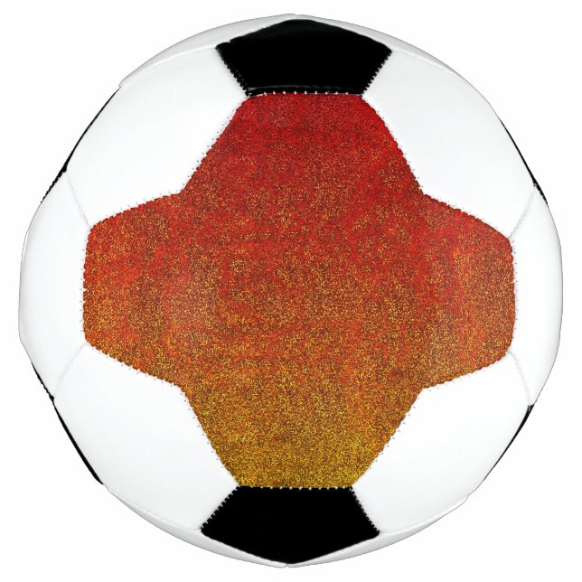 Falln Flame Glitter Gradient Football (Front)
