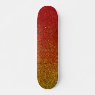 Falln Flame Glitter Gradient Skateboard
