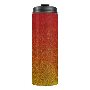 Falln Flame Glitter Gradient Thermal Tumbler