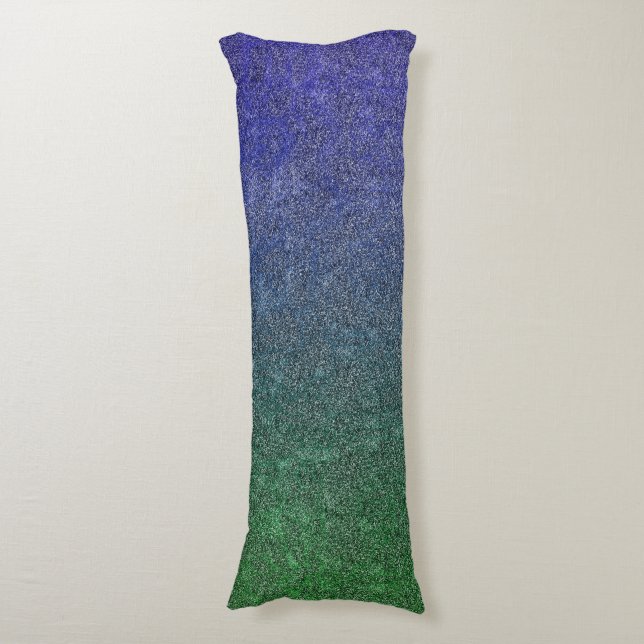 Falln Forest Nightfall Glitter Gradient Body Cushion (Front Vertical)