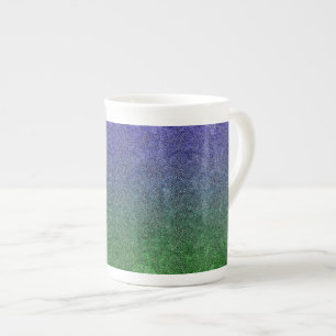 Falln Forest Nightfall Glitter Gradient Bone China Mug