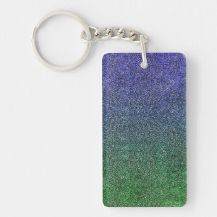 Falln Forest Nightfall Glitter Gradient Key Ring