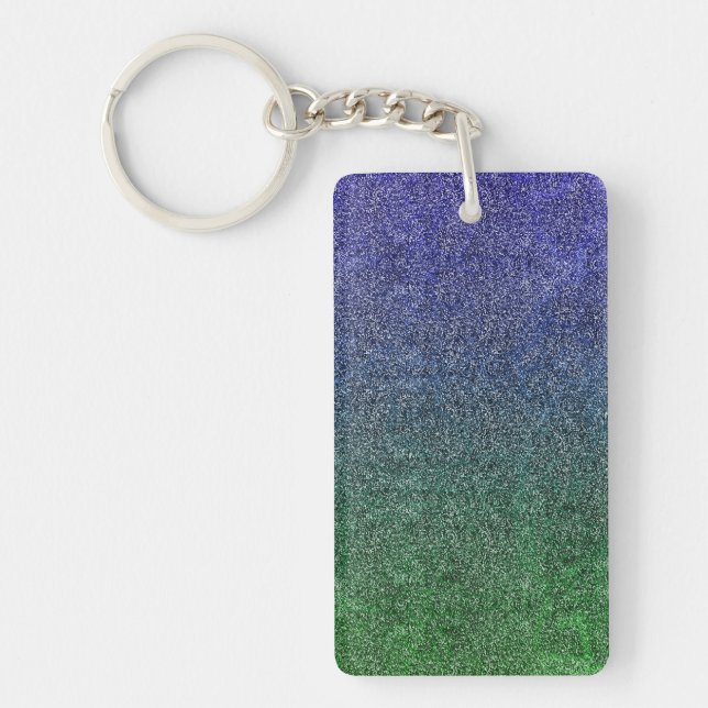 Falln Forest Nightfall Glitter Gradient Key Ring (Front)