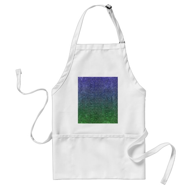 Falln Forest Nightfall Glitter Gradient Standard Apron (Front)