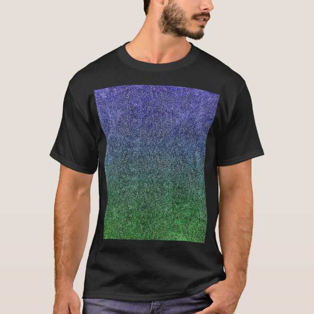 Falln Forest Nightfall Glitter Gradient T-Shirt (Front)