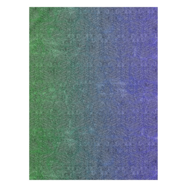 Falln Forest Nightfall Glitter Gradient Tablecloth (Front)