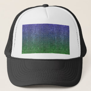 Falln Forest Nightfall Glitter Gradient Trucker Hat