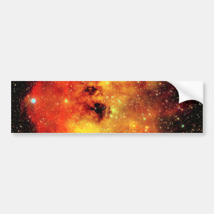 Falln Galaxy on Fire Bumper Sticker