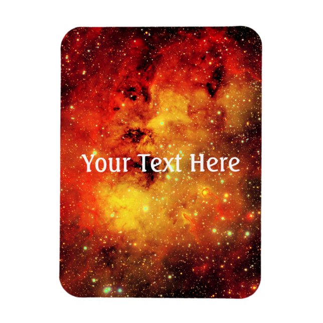 Falln Galaxy on Fire Magnet (Vertical)