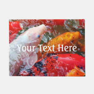 Falln Gathering Koi Doormat