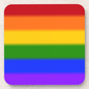 Falln Gay Pride Flag Coaster