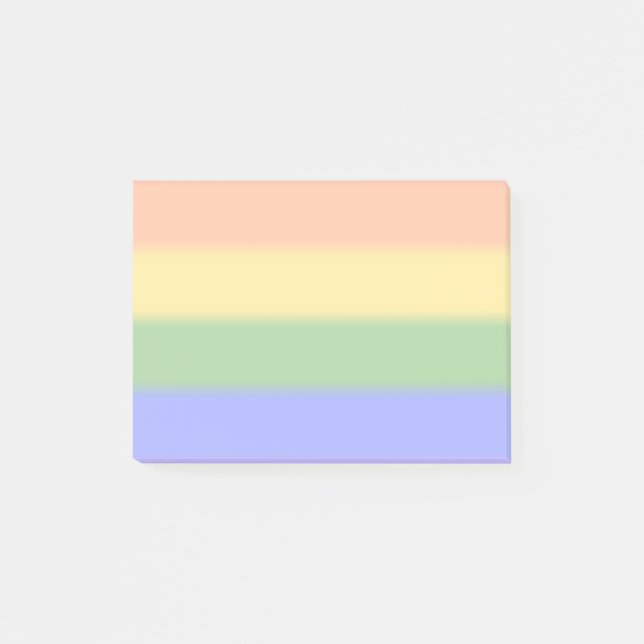 Falln Gay Pride Flag Post-it Notes (Front)