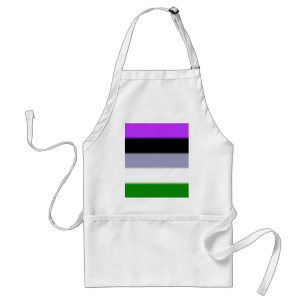 Falln Genderqueer Pride Flag Standard Apron